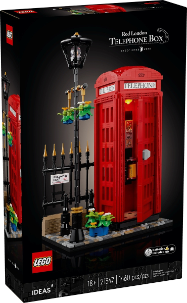 Afbeeldingen van LEGO Ideas 21347 Rode Londense telefooncel 