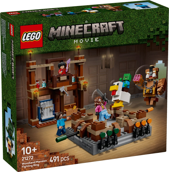 Afbeeldingen van LEGO Minecraft 21272 De Arena bij het Boslandhuis 