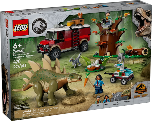 Afbeeldingen van LEGO Dinosaurusmissies 76965 Ontdekking van de Stegosaurus