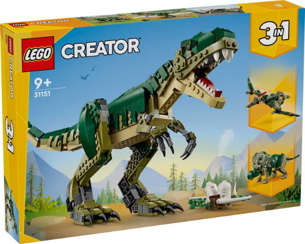 Afbeeldingen van LEGO Creator 3in1 31151 T. rex dinosaurus 