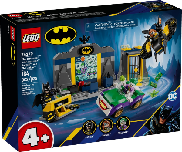 Afbeeldingen van LEGO DC Batman 76272 De Batcave Batman Batgirl enThe Joker