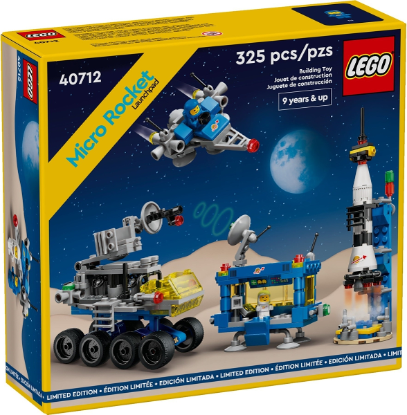 Afbeeldingen van LEGO Micro 40712 raketlanceerplatform