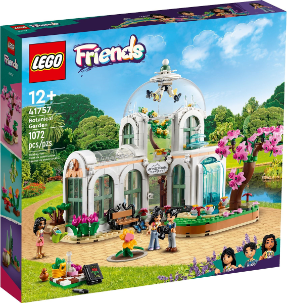 Afbeeldingen van LEGO Friends 41757 Botanische tuin Bloemen en Planten 