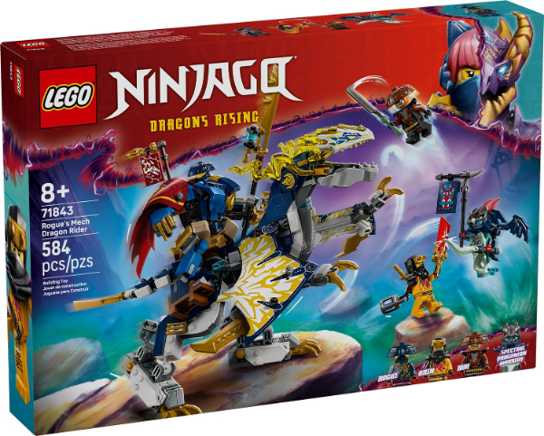 Afbeeldingen van LEGO NINJAGO 71843 Rogue's Mecha Drakenrijder 