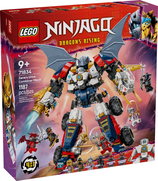 Afbeeldingen van LEGO Ninjago 71834 Zane's ultra-combomecha