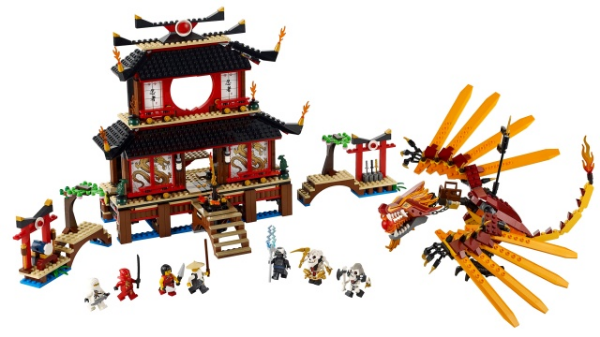 Afbeeldingen van LEGO Ninjago 2507 Fire Temple