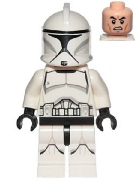 Afbeeldingen van Clone Trooper (Phase 1) - Printed Legs, Scowl- sw0910- Star Wars