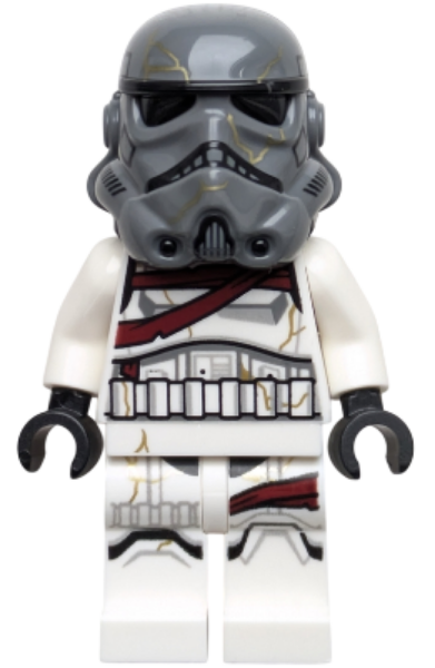 Afbeeldingen van Night Trooper - Dark Bluish Gray Helmet- sw1417- Star Wars  