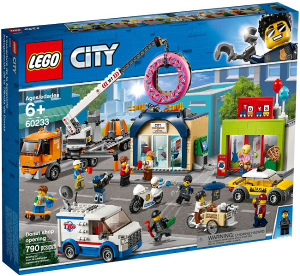 Afbeeldingen van LEGO City 60233 Opening donutwinkel