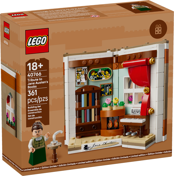 Afbeeldingen van LEGO Limited Edition 40766 - Eerbetoon aan de boeken van Jane Austen