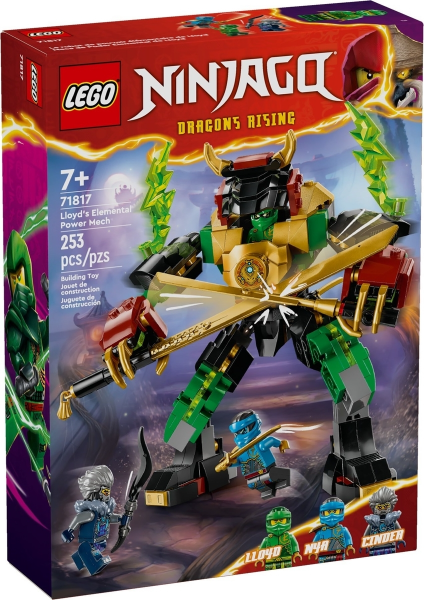 Afbeeldingen van LEGO Ninjago 71817 Lloyds elementenkrachtmecha 