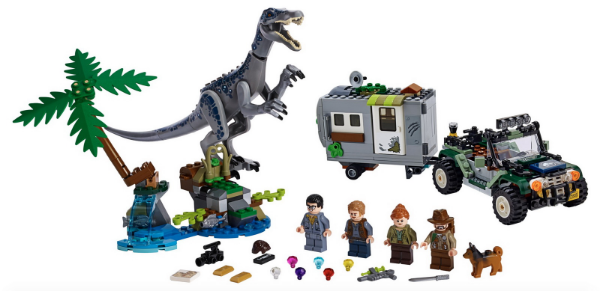 Afbeeldingen van LEGO Jurassic World 75935 Confrontatie met Baryonyx: de schattenjacht - 2DE HANDS