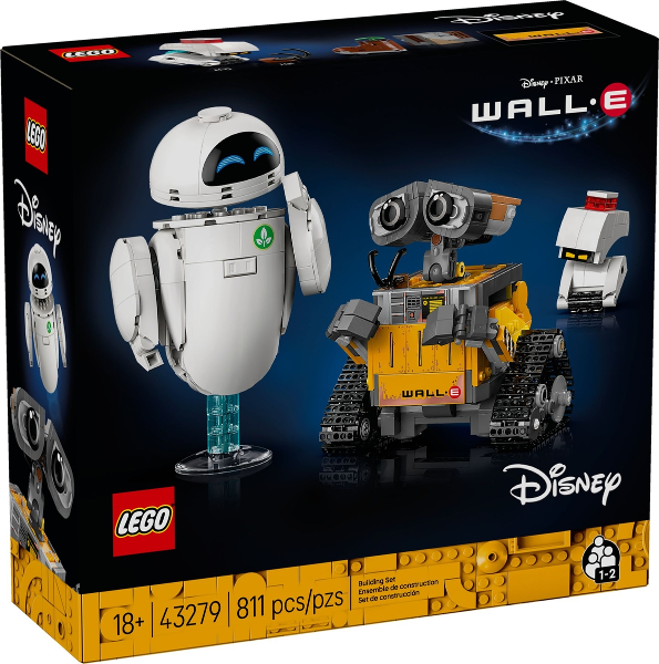 Afbeeldingen van LEGO Disney en Pixar 43279 WALL-E en EVE 