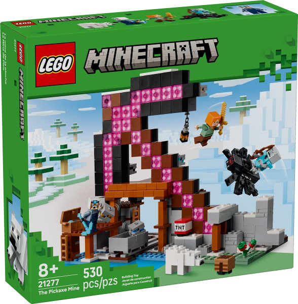 Afbeeldingen van LEGO Minecraft 21277 De Pikhouweelmijn