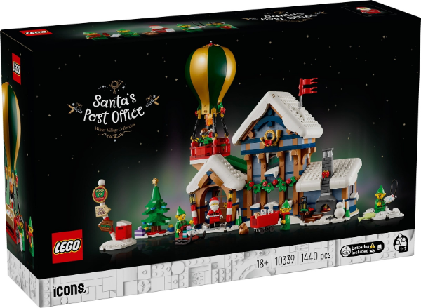 Afbeeldingen van LEGO Kerst Icons 10339 Postkantoor van de Kerstman
