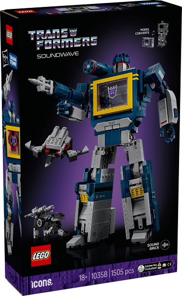 Afbeeldingen van LEGO® Icons 10358 Transformers: Soundwave 