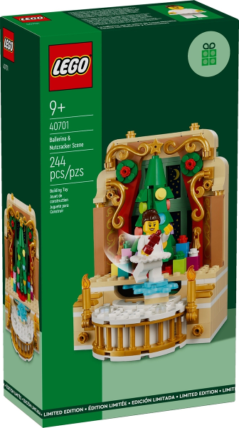 Afbeeldingen van LEGO Kerst 40701 Ballerina en notenkraker