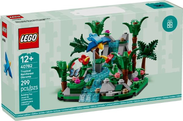 Afbeeldingen van LEGO 40782 Tropisch regenwoud diorama 