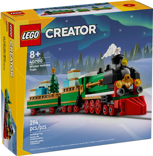 Afbeeldingen van LEGO Creator 40700 Feestdagentrein