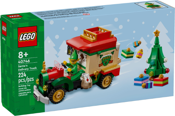 Afbeeldingen van LEGO Kerst 40746 Bezorgtruck van de kerstman