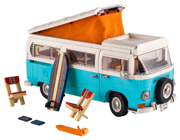 Afbeeldingen van LEGO Creator Expert 10279 Volkswagen T2 Camper Van- 2de hands