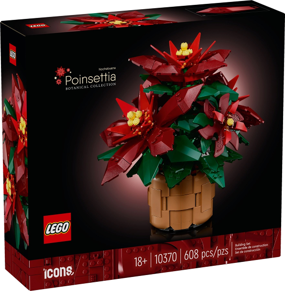 Afbeeldingen van LEGO Botinicals 10370 Kerstster Poinsettia