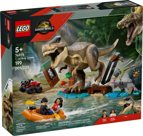 Afbeeldingen van LEGO® Jurassic World 76975 T. rex Rivierontsnapping