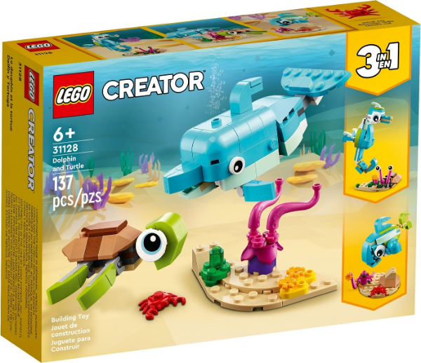 Afbeeldingen van LEGO Creator 31128 Dolfijn en Schildpad 