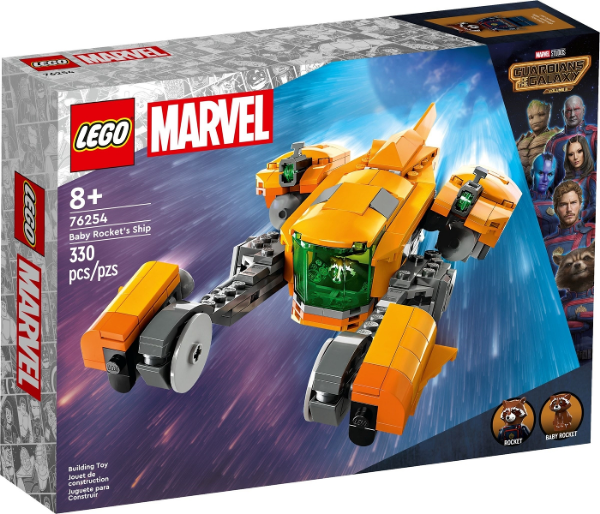 Afbeeldingen van LEGO Marvel 76254 Het schip van Baby Rocket Guardians