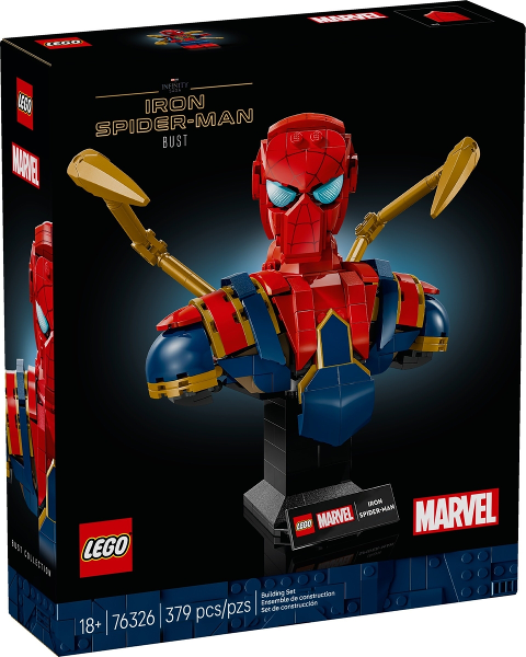 Afbeeldingen van LEGO Marvel 76326 Iron Spider-Man buste