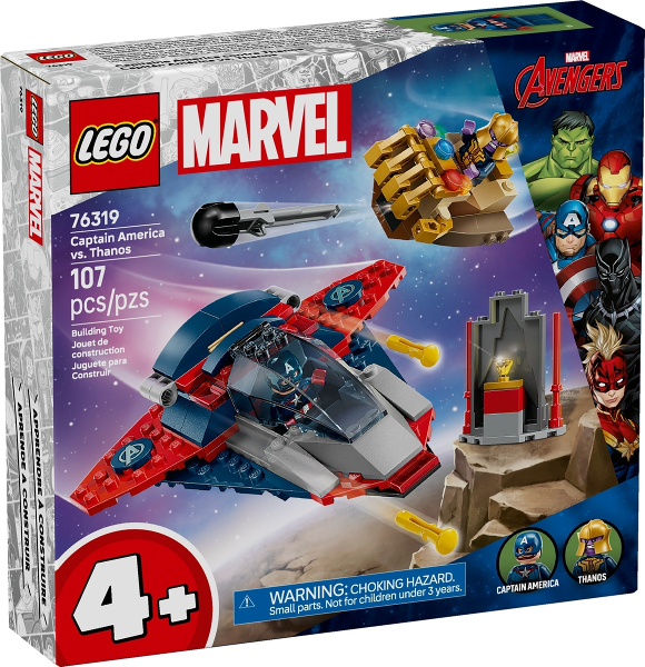 Afbeeldingen van LEGO® Marvel 76319 Captain America vs. Thanos 