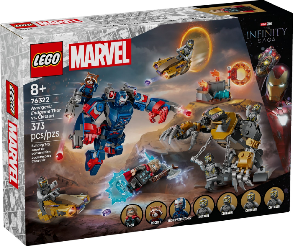Afbeeldingen van LEGO® Marvel Avengers 76322 Endgame Thor vs. Chitauri 