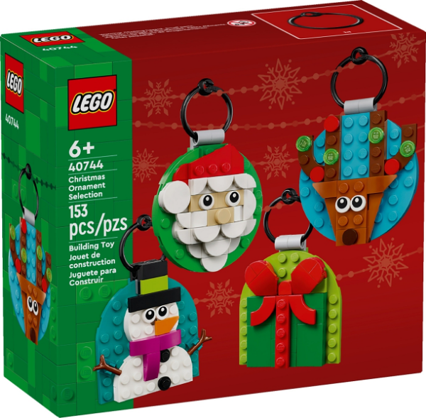 Afbeeldingen van LEGO Iconic 40744 Schattige kerstversieringen