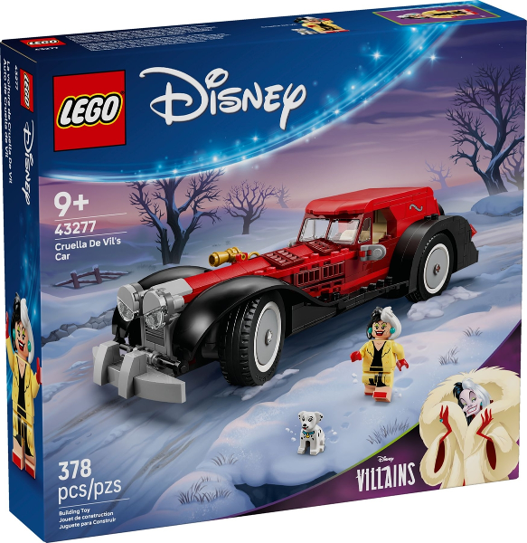 Afbeeldingen van LEGO Disney 43277 101 Dalmatiers Cruella de Vils auto
