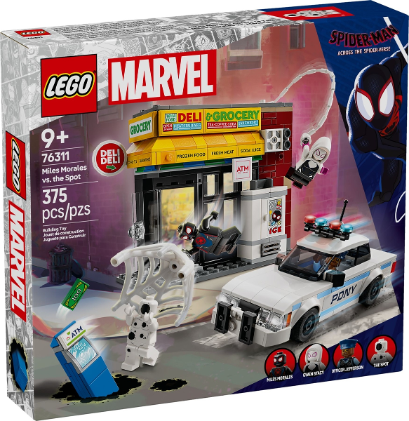 Afbeeldingen van LEGO Marvel 76311 Spider-Verse: Miles Morales vs. de Spot