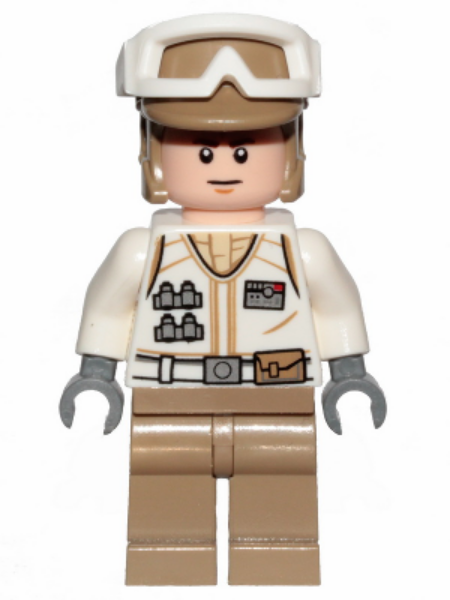 Afbeeldingen van Hoth Rebel Trooper White Uniform- sw1015- Star Wars