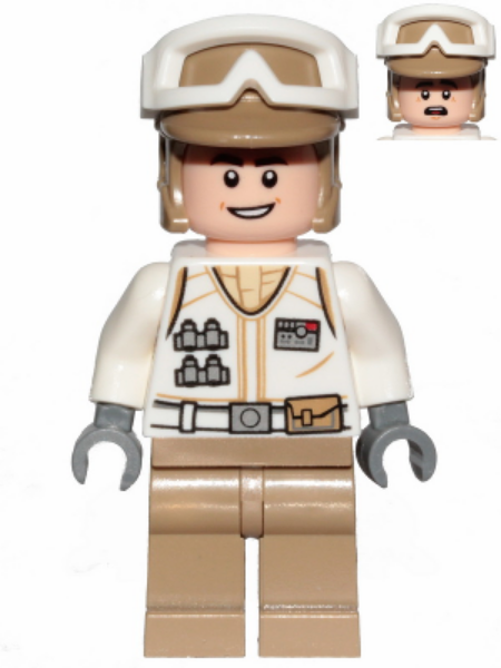 Afbeeldingen van Hoth Rebel Trooper White Uniform- sw1016- Star Wars