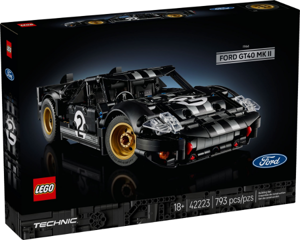 Afbeeldingen van LEGO Technic 42223 1966 Ford GT40 MKII Racewagen
