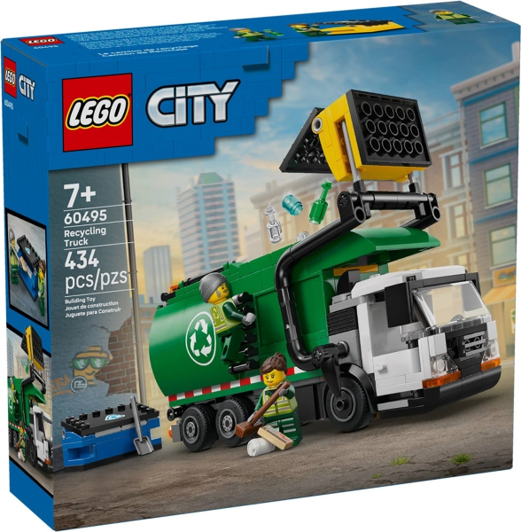 Afbeeldingen van LEGO City 60495 Recyclingtruck