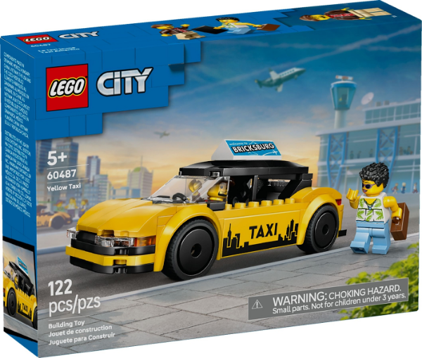 Afbeeldingen van LEGO® City 60487 Gele Taxi