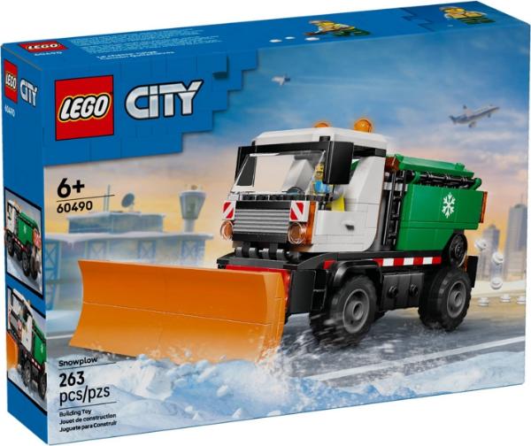 Afbeeldingen van LEGO City 60490 Sneeuwploeg