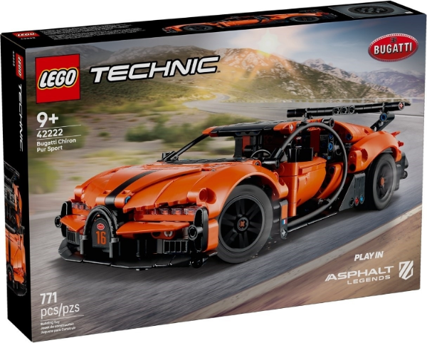 Afbeeldingen van LEGO Technic 42222 Bugatti Chiron Pur Sport Hypercar