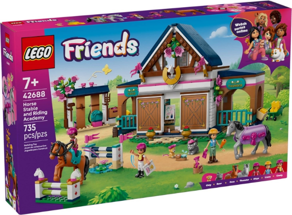 Afbeeldingen van LEGO Friends 42688 paardenstal en manege