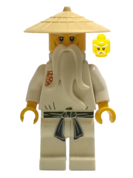 Afbeeldingen van Wu Sensei - The Golden Weapons- njo0002-Ninjago