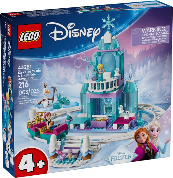 Afbeeldingen van LEGO Disney 43281 Frozen  Elsa's IJskasteel en Sneeuwrit 
