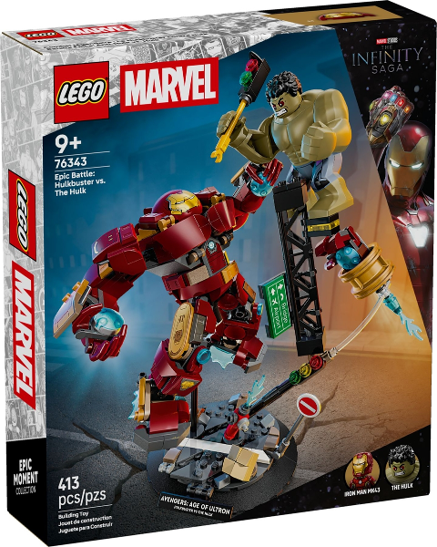 Afbeeldingen van LEGO Marvel 76343 Ultieme strijd: Hulkbuster vs. Hulk