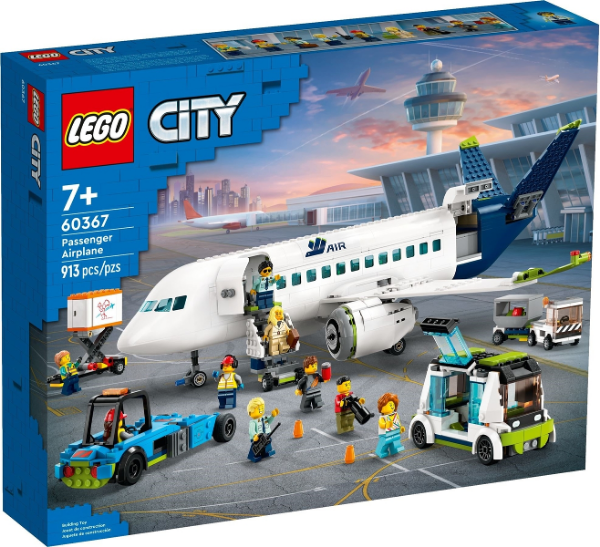 Afbeeldingen van LEGO City 60367 Passagiersvliegtuig