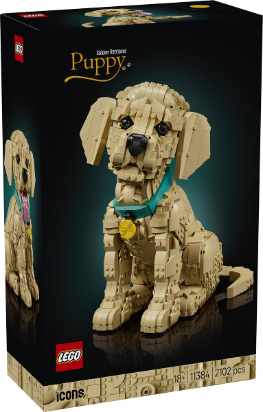 Afbeeldingen van LEGO® Icons 11384 Golden Retriever Puppy