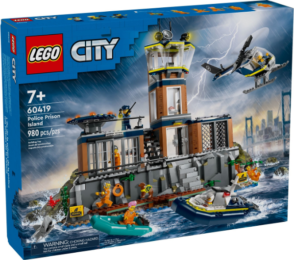 Afbeeldingen van LEGO City 60419 Politiegevangeniseiland