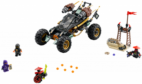 Afbeeldingen van LEGO NINJAGO 70589 Rock Roader- 2de hands  met doos